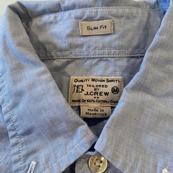 J. Crew Factory Button Down Size Medium - Picture 2 of 3